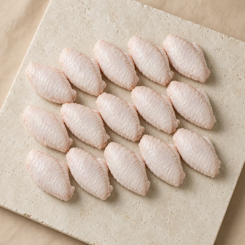 Raw chicken lollipop